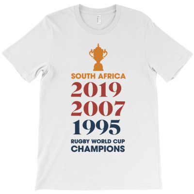 South Africa Rugby World Cup Champions T-shirt Designed By Ataya Heleida