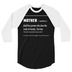 Mother Noun 3/4 Sleeve Shirt | Artistshot