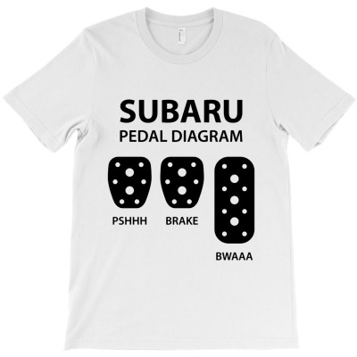 Pedal Diagram T-shirt Designed By Ataya Heleida