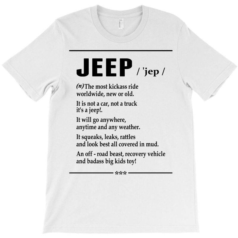 Jeep Noun T-shirt | Artistshot