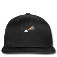 Triangle Shape With White Ray Of Light Rainbow Colors Design Premium T Printed Hat | Artistshot