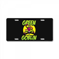the Green Goblin License Plate By Atayax - Artistshot