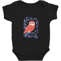 Owl Sitting In A Tree Baby Bodysuit | Artistshot