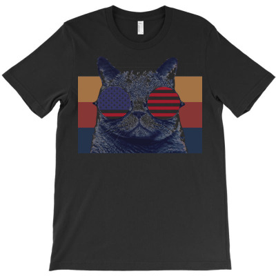 Independence Day T  Shirt Ameowica America   Independence Day T  Shirt T-shirt Designed By John Mckeown