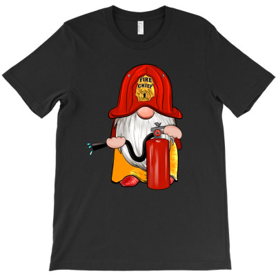 Firefighter Gnomes T-shirt Designed By Artiststas
