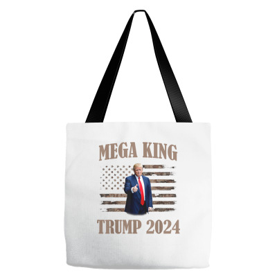 Mega King,mega King Trump 2024 T Shirt Tote Bags Designed By Jessekaralpheal