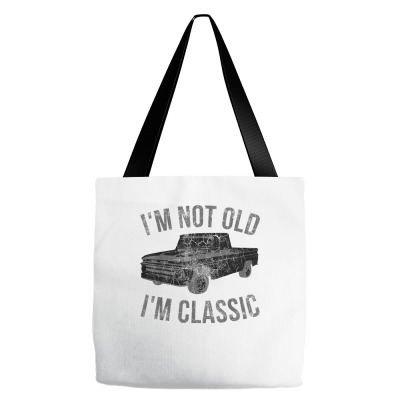 I'm Not Old I'm Classic Short Bed Fleetside Pickup Truck T Shirt Tote Bags Designed By Madilmack