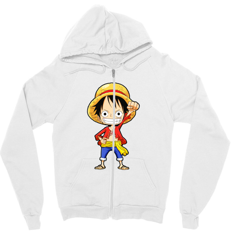 Luffy Of One Piece Zipper Hoodie | Artistshot