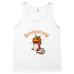 Pumpkincorn Funny Cute Halloween Unicorn Spooky Tank Top Designed By Panasadem