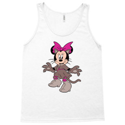 Cat Mouse Halloween Tank Top Designed By Gatotkoco
