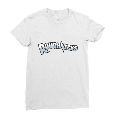 Calgary Roughnecks Ladies Fitted T-shirt Designed By Indita