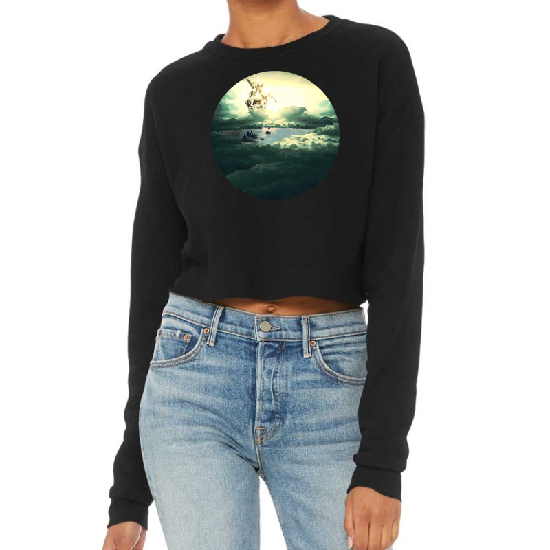 Paradise Cropped Sweater by Mpart10 | Artistshot