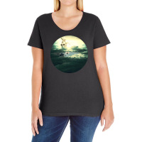 Paradise Ladies Curvy T-shirt | Artistshot