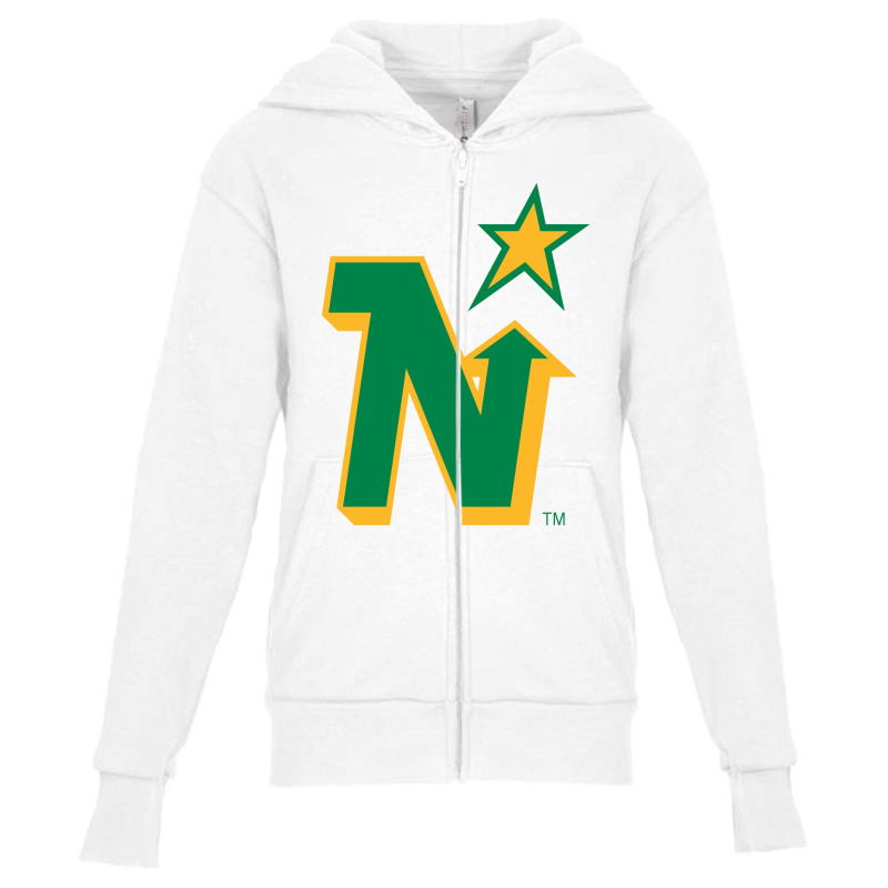 New Minnesota North Stars Youth Zipper Hoodie | Artistshot