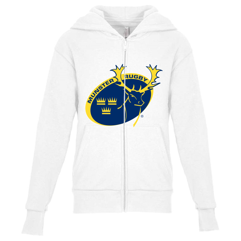 New Munster Rugby Youth Zipper Hoodie | Artistshot