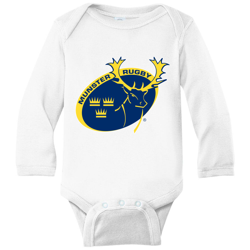 New Munster Rugby Long Sleeve Baby Bodysuit | Artistshot