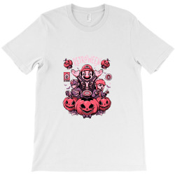 Retroween Cute Geek Games Halloween Gift T-shirt Designed By Panasadem