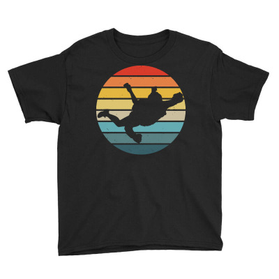 Base Jumping T  Shirt B A S E Jumping Silhouette On A Distressed Retro Youth Tee Designed By Awalsh526