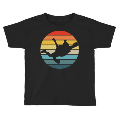 Base Jumping T  Shirt B A S E Jumping Silhouette On A Distressed Retro Toddler T-shirt Designed By Awalsh526