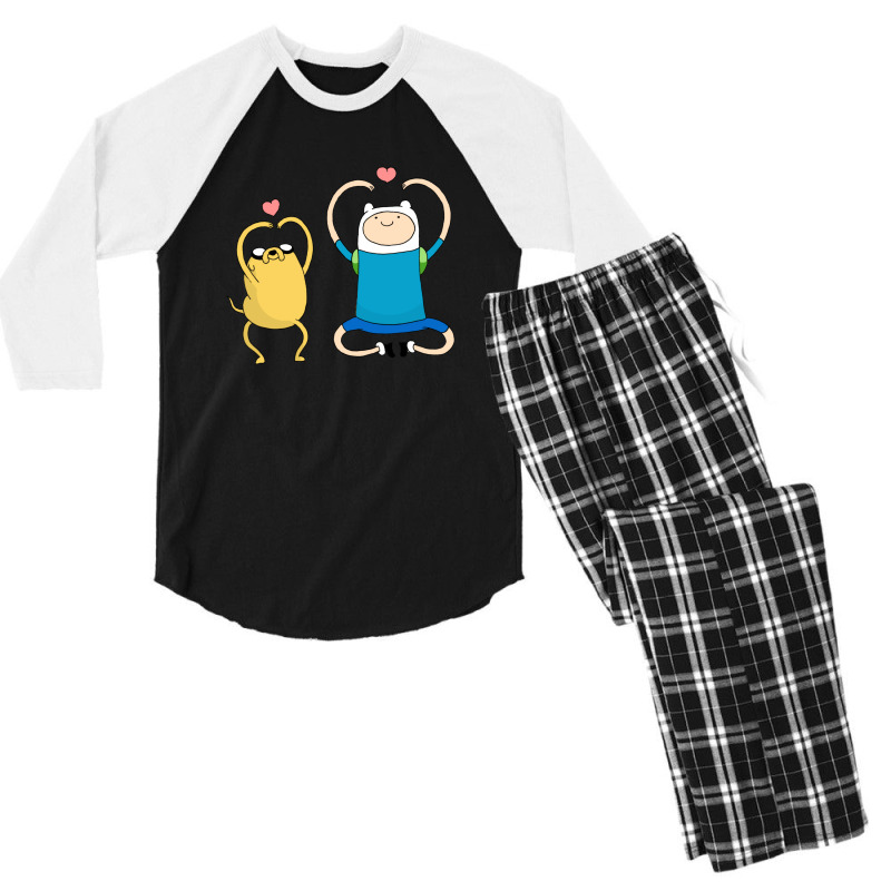 Jake The Dog Men's 3/4 Sleeve Pajama Set | Artistshot