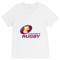 New-queensland-rugby-design V-neck Tee | Artistshot