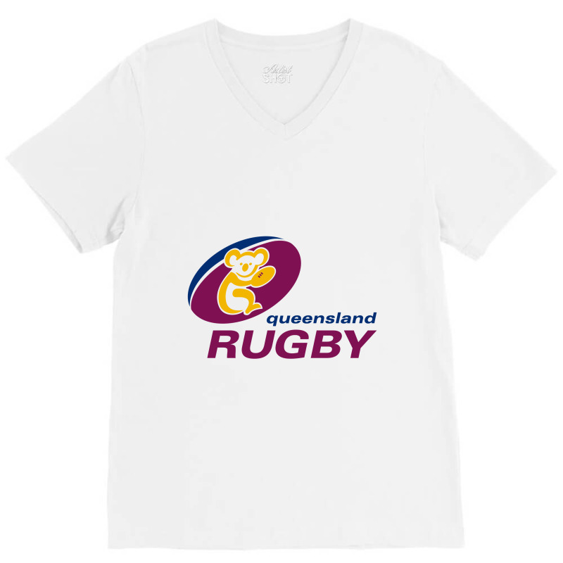 New-queensland-rugby-design V-neck Tee | Artistshot