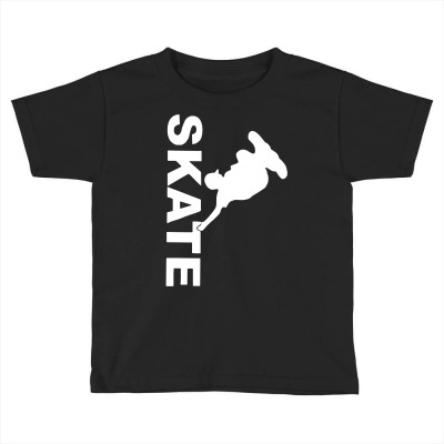 Freestyle Skateboard Toddler T-shirt Designed By Kamprett Apparel