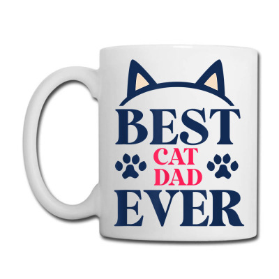 Mens Cat Daddy Funny Cat Lover Gift Cat Dad Fathers T Shirt Coffee Mug Designed By Madilmack