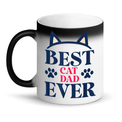 Mens Cat Daddy Funny Cat Lover Gift Cat Dad Fathers T Shirt Magic Mug Designed By Madilmack