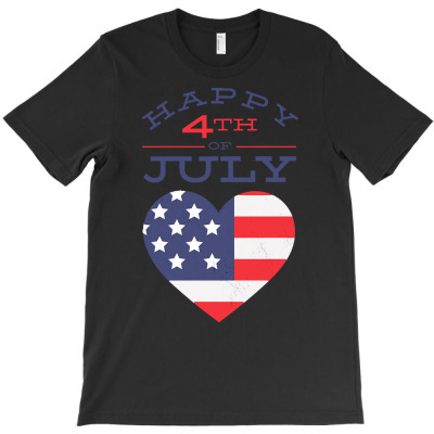 Independence Day T  Shirt4th July T-shirt Designed By John Mckeown
