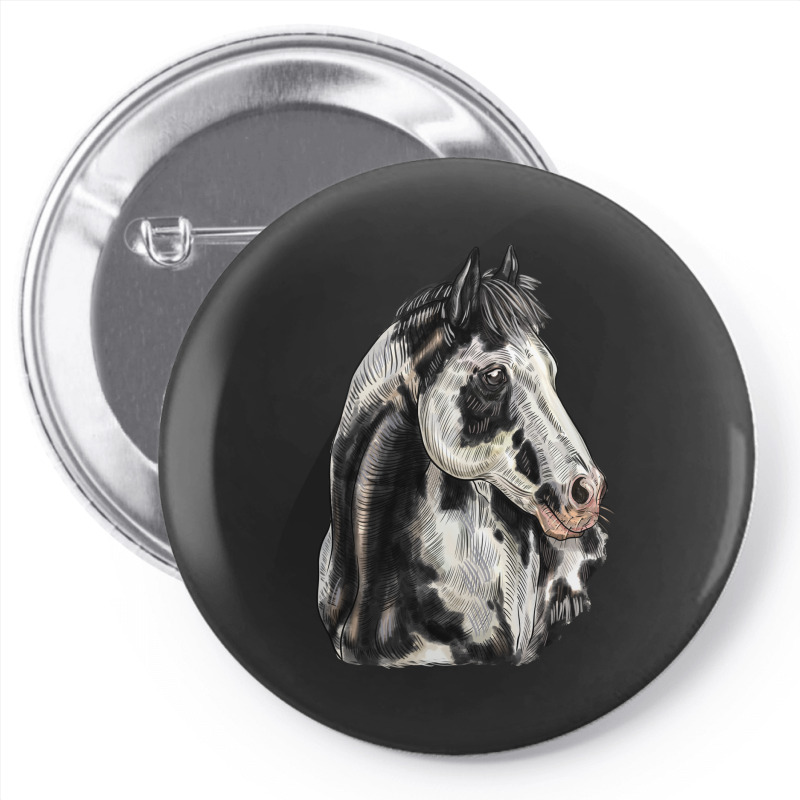 Paint Horse Pin-back Button | Artistshot