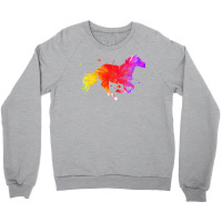 Horse T  Shirt Colorful Horse T  Shirt Crewneck Sweatshirt | Artistshot