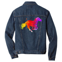 Horse T  Shirt Colorful Horse T  Shirt Men Denim Jacket | Artistshot