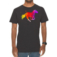 Horse T  Shirt Colorful Horse T  Shirt Vintage T-shirt | Artistshot