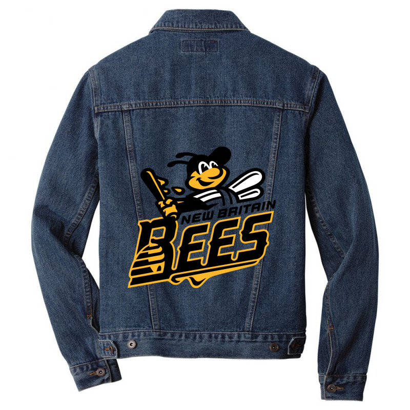 New Britain Bees Men Denim Jacket | Artistshot