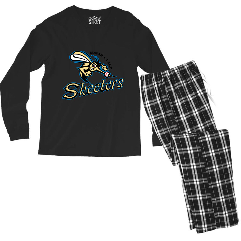 Sugar Land Skeeters Men's Long Sleeve Pajama Set | Artistshot