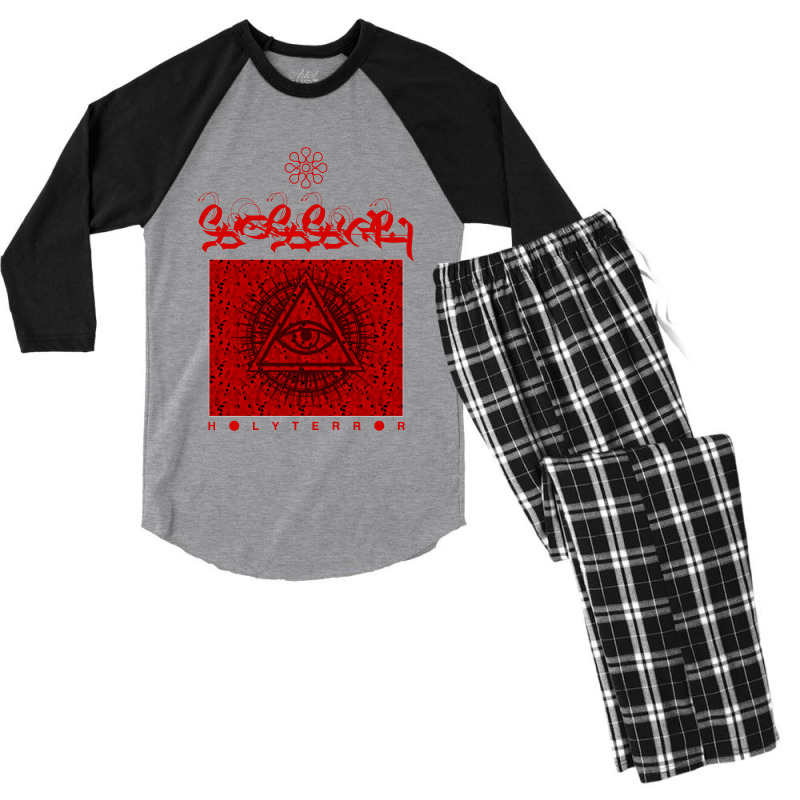 Pyramids Optimized For Shirts Classic T Shir Men's 3/4 Sleeve Pajama Set | Artistshot