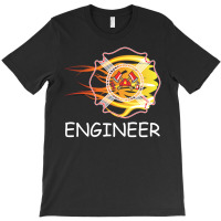 Fire Department Engineer T-shirt | Artistshot