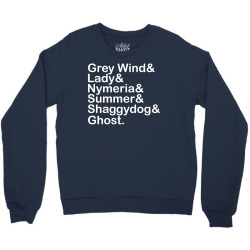 The Direwolves Of Winterfell Crewneck Sweatshirt | Artistshot