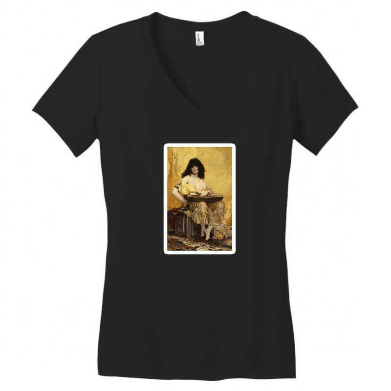 Aunt Louisa S Oft Told Tales Cover Art 31160798 Women's V-neck T-shirt | Artistshot