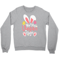 Easter Ears T  Shirt Be My Vegan Easter Ears Vegan Apparel Matching Fa Crewneck Sweatshirt | Artistshot