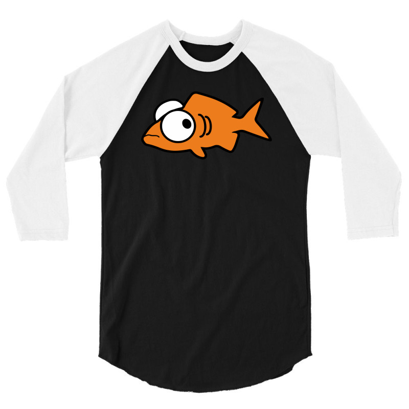 Comic Fish 3/4 Sleeve Shirt | Artistshot