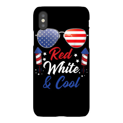 Fourth Of July 4th July Kids Red White And Blue Patriotic T Shirt Iphonex Case Designed By Jessekaralpheal