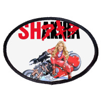 Beautiful Motorcyclist Oval Patch | Artistshot