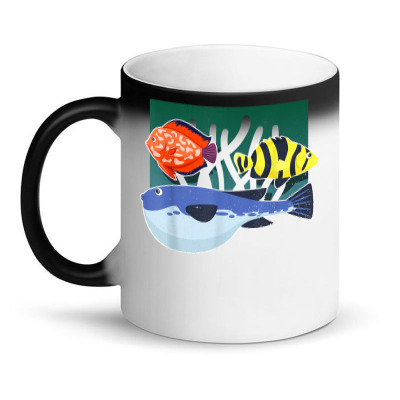 Aquarium Underwater School Of Fish Fishkeeping Fish T Shirt Magic Mug Designed By Wallack3453