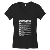 Understanding Engineers Funny Women's V-neck T-shirt | Artistshot