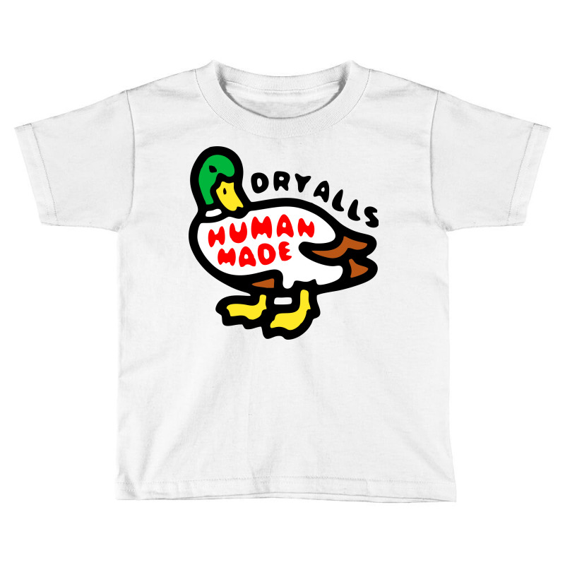 Human Made Duck Toddler T-shirt By Deniswoos - Artistshot