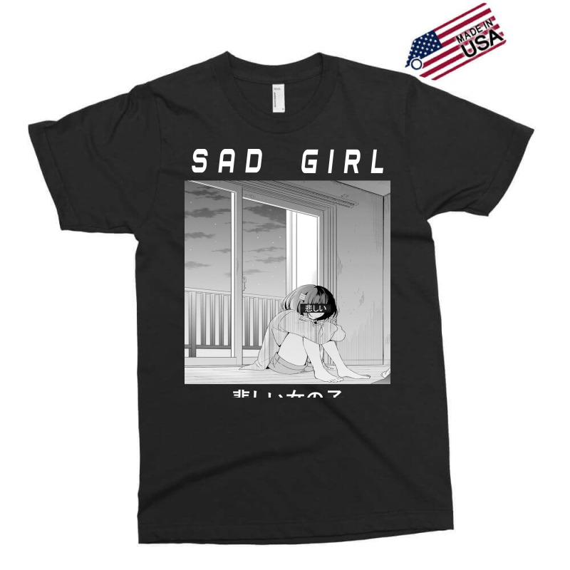 Sad girl best sale anime shirt