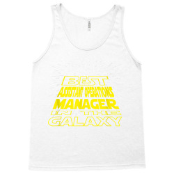 Assistant Operations Manager Funny Cool Galaxy Job T Shirt Tank Top Designed By Kaylasana