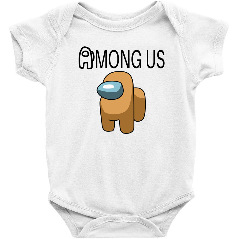 Mong Us Brown Baby Bodysuit | Artistshot